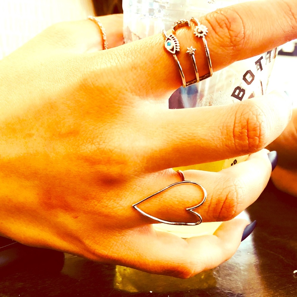 Wire Heart Ring...